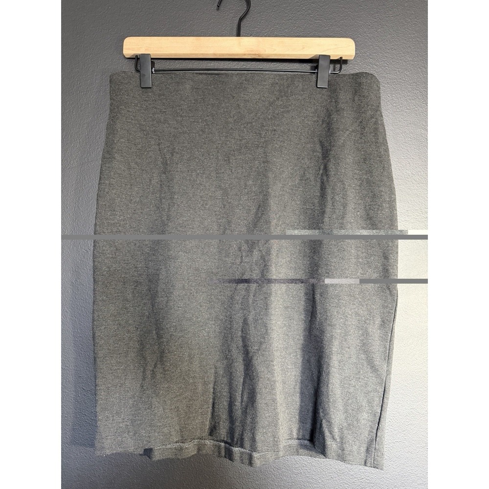Philosophy Gray Pencil Skirt